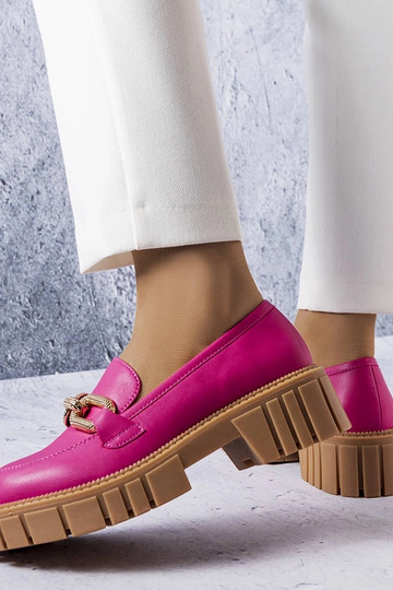 Pusbačiai rosa con decorazione dorata, „Adriney" 2