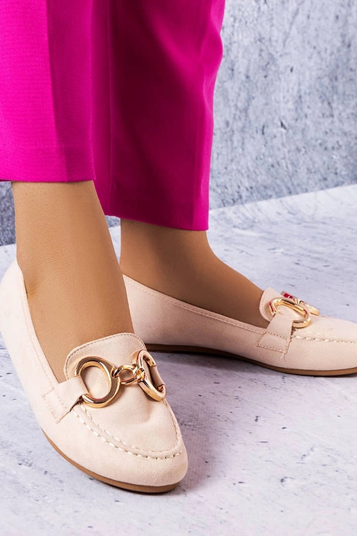 Mocassini classici beige Pitre