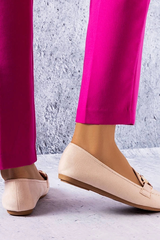 Mocassini classici beige Pitre