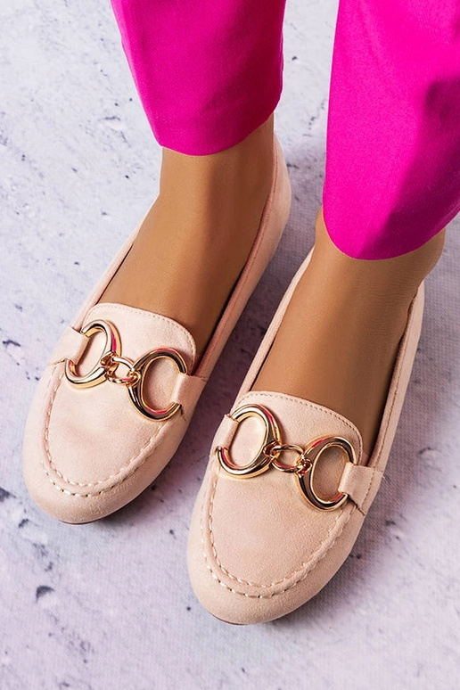 Mocassini classici beige Pitre