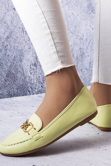 Mokasinai verdi con fibbia,... 2