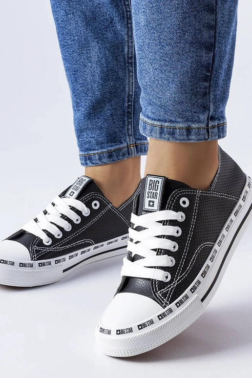 Sneakers nere traforate Big Star...