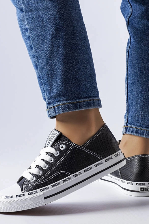 Sneakers nere traforate Big Star...