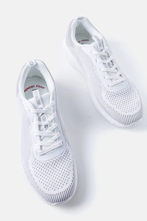 Scarpe sportive da uomo bianche e...