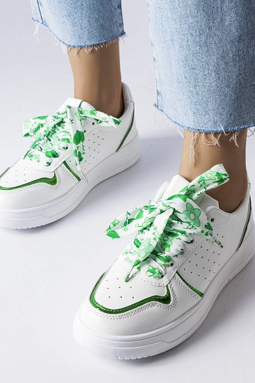 Sneakers con nastro bianco Pryor