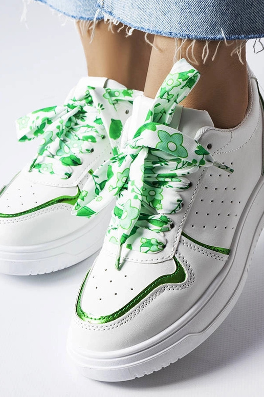 Sneakers con nastro bianco Pryor