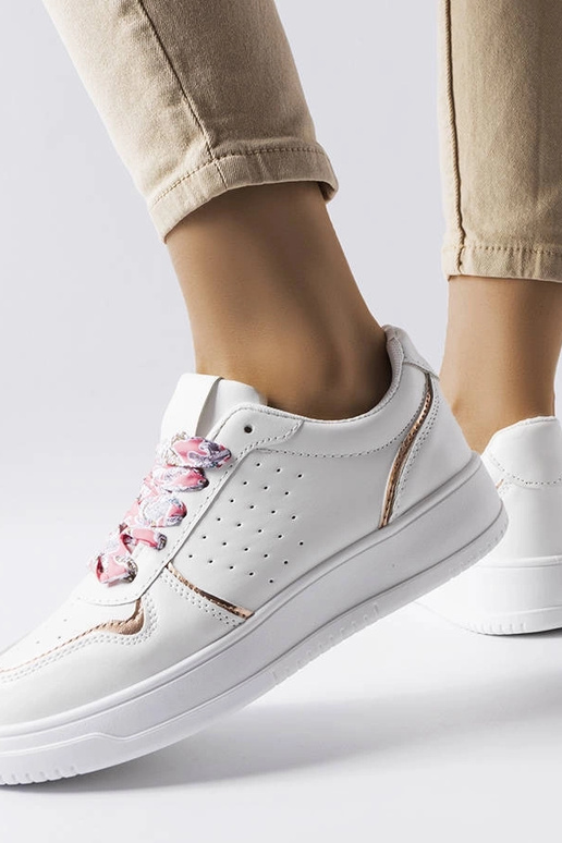 Sneakers con nastro bianco Pryor