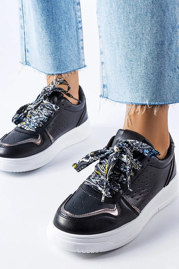 Sneakers nere con nastro annodato Pryor 2