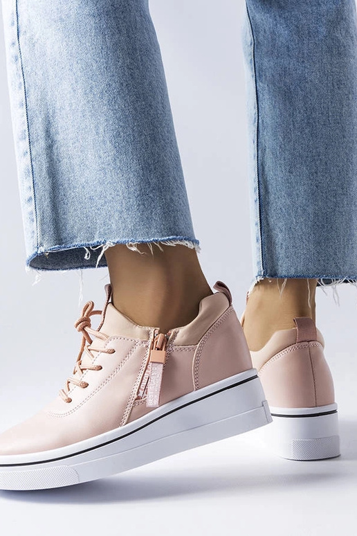 Sneakers basse rosa di Mathieu