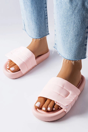 Infradito Aleron rosa con velcro