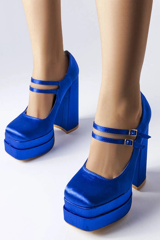 Gabriel blu tacco alto