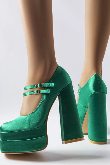 Gabriel scarpe col tacco verde