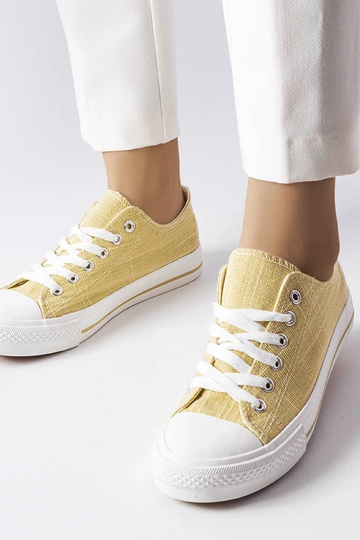 Sneakers Vignette Gold Glitter 2