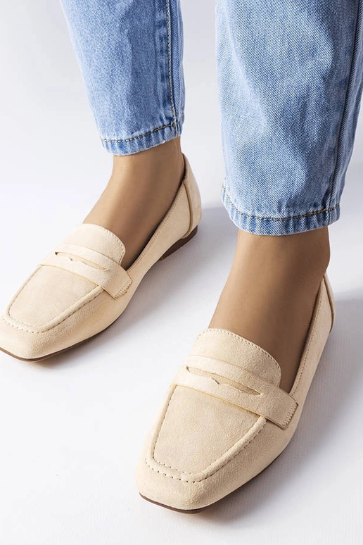 Ballet shoes sabbia in similpelle...