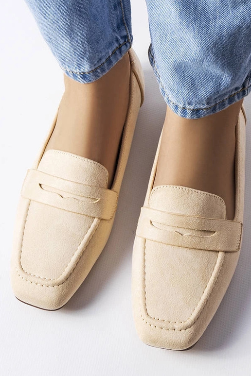 Ballet shoes sabbia in similpelle...