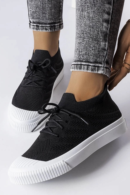 Sneakers in tessuto elasticizzato...