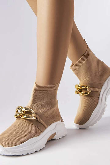 Sneakers Baptiste Chain marroni