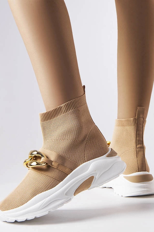 Sneakers Baptiste Chain marroni