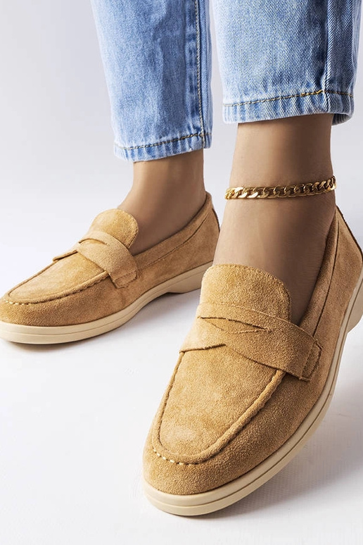 Ballet shoes sabbia in similpelle...