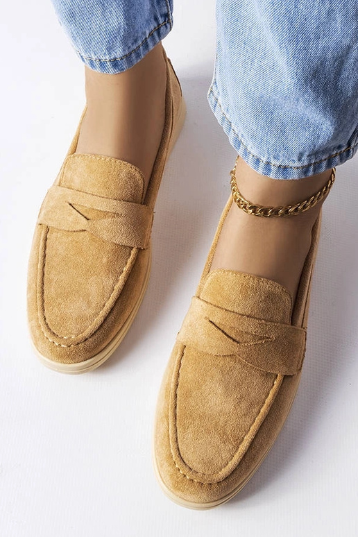 Ballet shoes sabbia in similpelle...