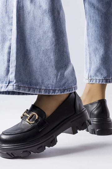 Scarpe con fibbia Mason nere 2