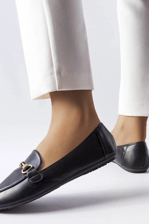 Mocassini Lejeune decorativi neri