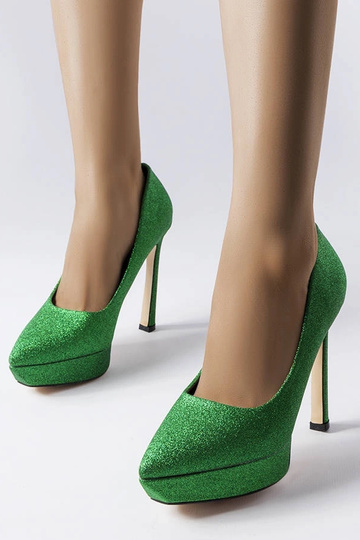 Tacco Proulx Glitter Verde