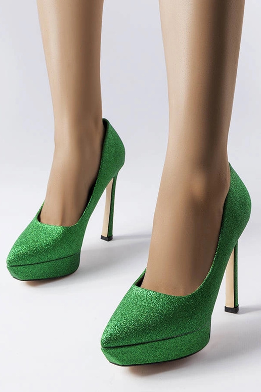 Tacco Proulx Glitter Verde