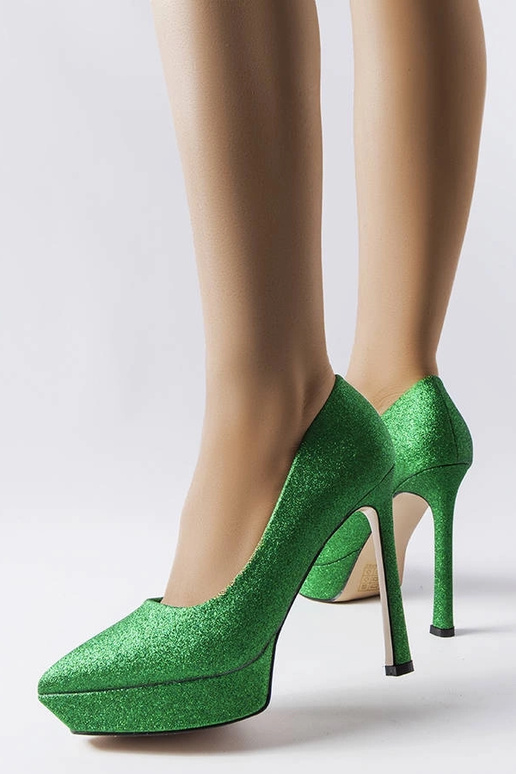 Tacco Proulx Glitter Verde
