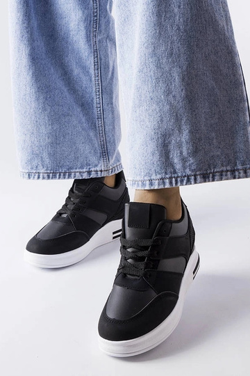 Sneakers con zeppa CinqMars nere