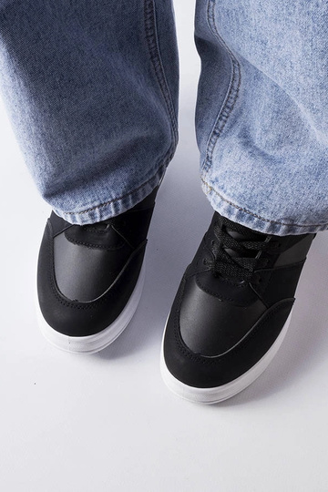 Sneakers con zeppa CinqMars nere 2