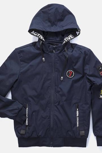 Giacca da uomo blu navy Tollmache