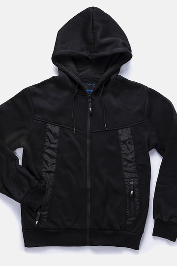 Felpa con cappuccio calda...