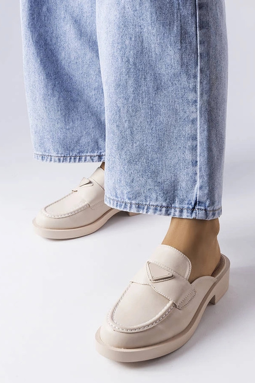 Infradito beige Berkshire con punta...