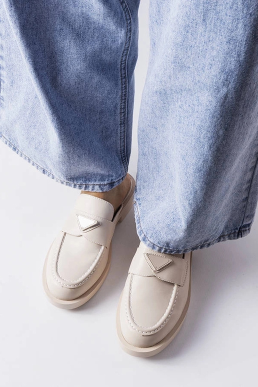 Infradito beige Berkshire con punta...