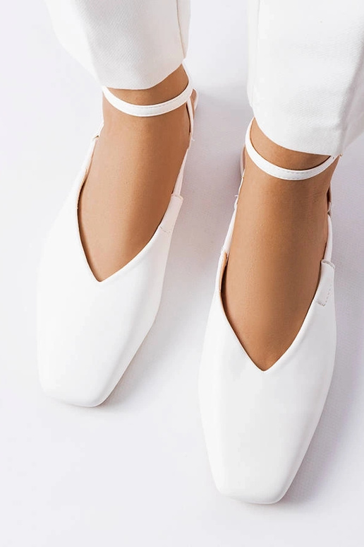 Sandali bianchi chiusi Jehovah