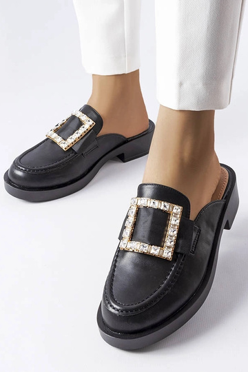 Infradito Columbus nere con...