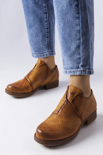 Stivaletti traforati Slip-On Seymour Brown