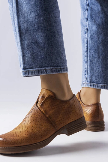 Stivaletti traforati Slip-On Seymour Brown 2