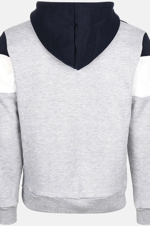 Felpa con cappuccio da uomo grigio...