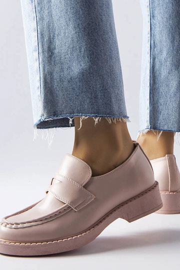 Mocassini eleganti rosa Élodie 2