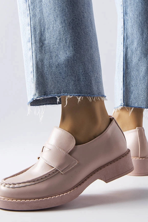 Mocassini eleganti rosa Élodie