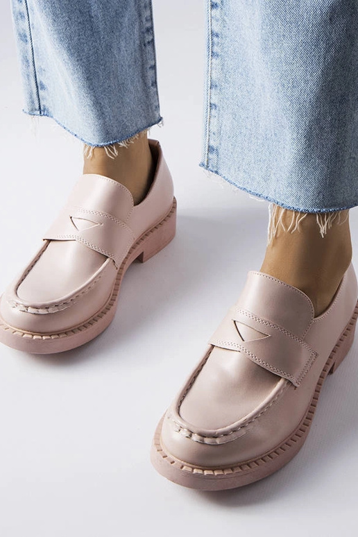 Mocassini eleganti rosa Élodie