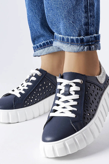 Scarpe sportive blu scuro...