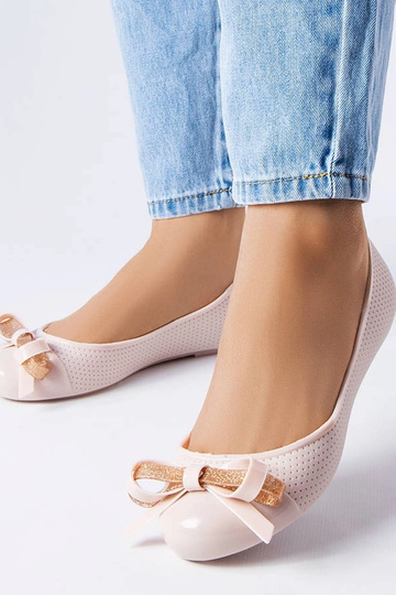 Ballerine beige decorate...