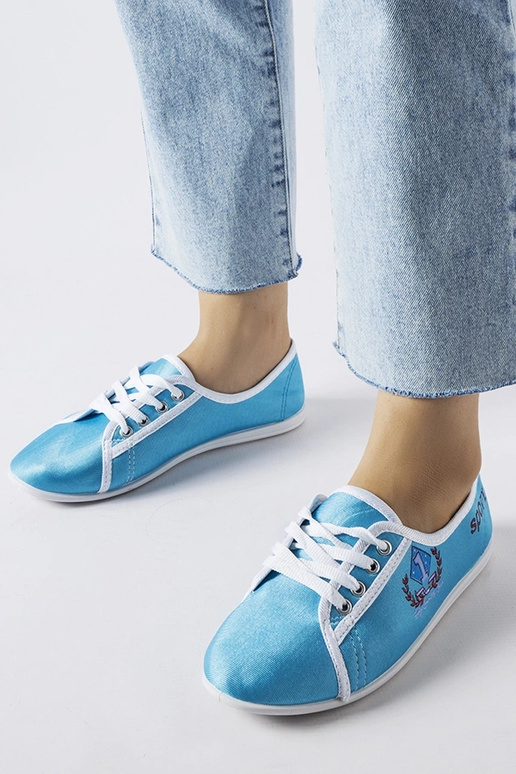 Sneakers Woodstock da donna blu