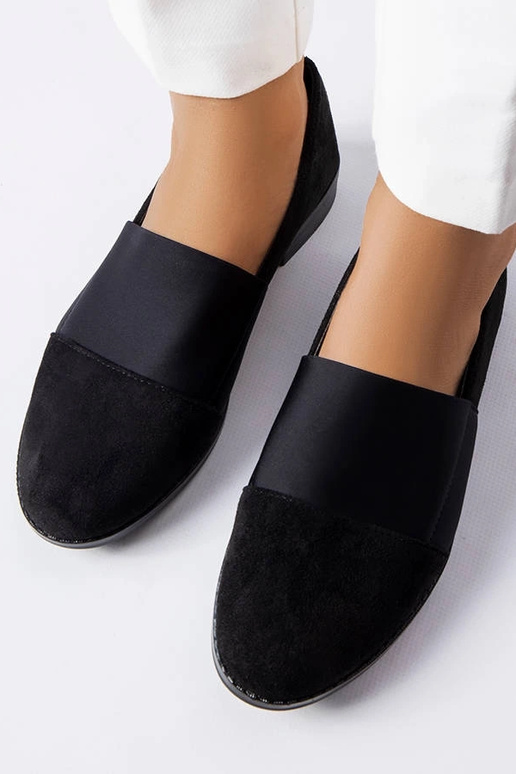 Scarpe basse nere Stoney