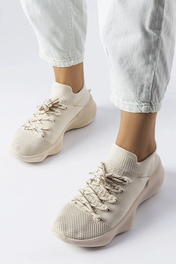 Scarpe sportive da donna Beige Côté