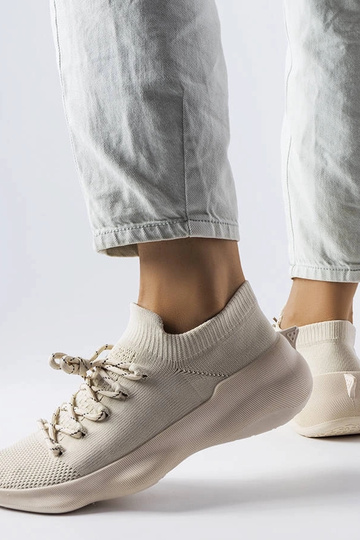 Scarpe sportive da donna Beige Côté 2