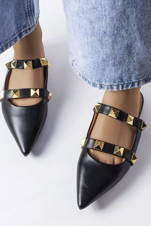 Infradito a punta Ruckman nere